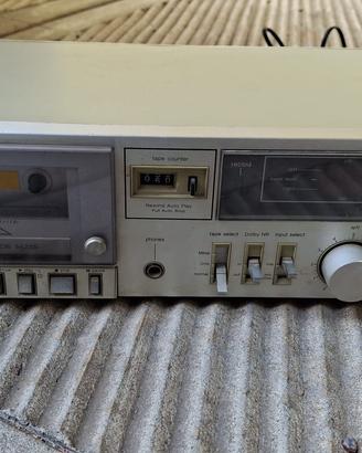 Piastra cassette stereo