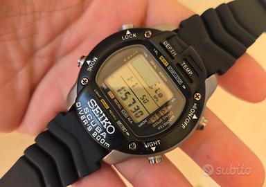 Seiko scuba diver computer lcd vintage anni 80