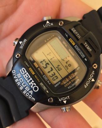 Seiko scuba diver computer lcd vintage anni 80