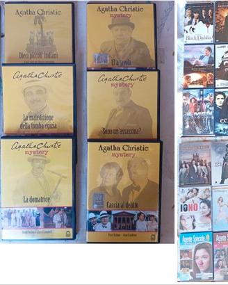 Dvd AGATHA CHRISTIE e altri film,  singoli