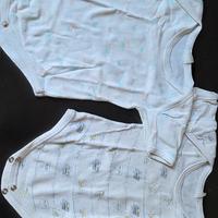 body neonato a mezze maniche 
