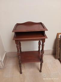 Porta oggetti in legno pregiato