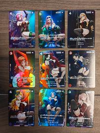 Carte One Piece 9 pezzi  Serie Burlesque 