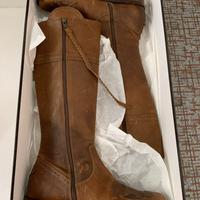 Stivali Gaetano Navarra n.40 vero cuoio NUOVI