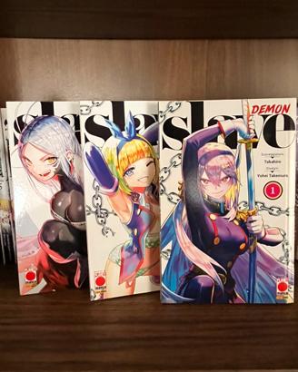 Manga demon slave volumi 1-2-5