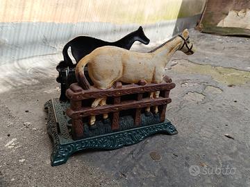 Tira stivali in ghisa 2 cavalli
