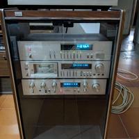 Impianto HiFi Pioneer SA710+CT400+TX710+PL300