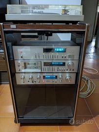 Impianto HiFi Pioneer SA710+CT400+TX710+PL300