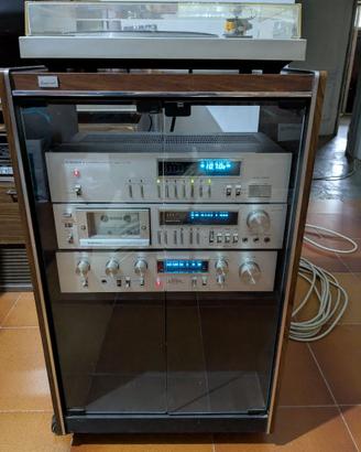 Impianto HiFi Pioneer SA710+CT400+TX710+PL300