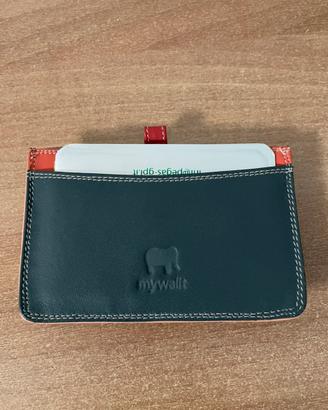 Porta carte urban Sky pelle di vitello my walit