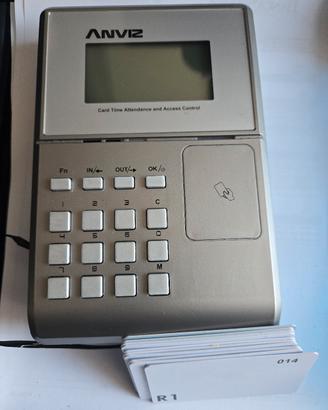 Bollatrice digitale per controllo presenze