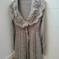 Cardigan vintage in lana
