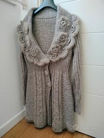 Cardigan vintage in lana