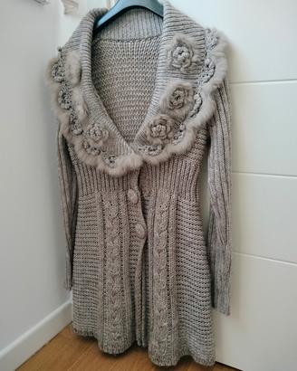 Cardigan vintage in lana