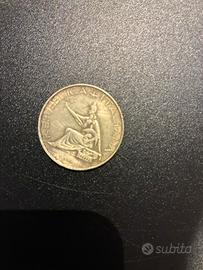 Moneta 500 lire argento 1961