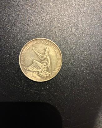 Moneta 500 lire argento 1961