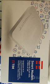 TIM Smart Modem Technicolor - Bianco