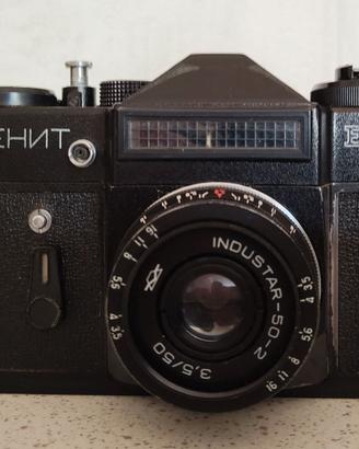 ZENIT ET  obiettivo INDUSTAR  50-2  3,5/50