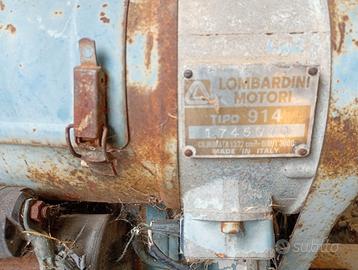 Motore diesel e pompe per irrigazione