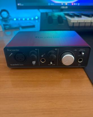 Focusrite Scarlett Solo (prima generazione)
