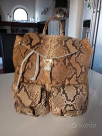 zainetto donna in pitone