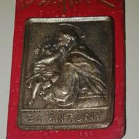 Raro santino da viaggio prima metà 900