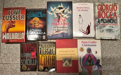 Cussler, Forsyth, Coelho e altri