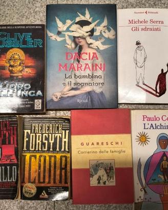 Cussler, Forsyth, Coelho e altri