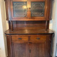 MOBILE VINTAGE LEGNO MASSICCIO STILE LIBERTY '900