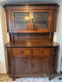 MOBILE VINTAGE LEGNO MASSICCIO STILE LIBERTY '900