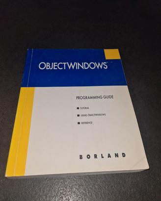 ObjectWindows  Programming Guide Borland  libro Nu
