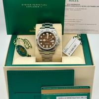 Rolex Explorer II 216570 full stickers 2016