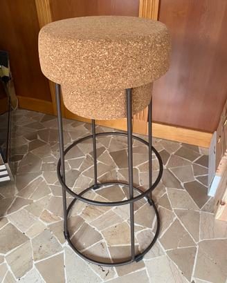 Sgabello sughero Domitalia Bouchon originale 76 cm