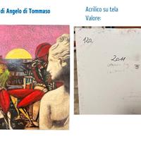 Quadro moderno - "Omaggio de Chirico"