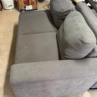 divano letto 3 posti con penisola e contenitore