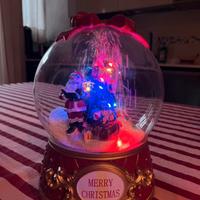 Palla di neve babbo natale