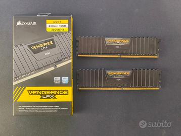 RAM Vengeance DDR4 3600 MHz CL18 2x8 GB