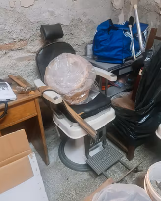 Sedie da barbiere anni 60