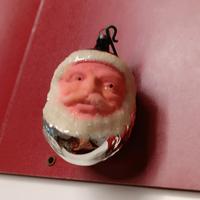 pallina Natale vintage Babbo Natale 