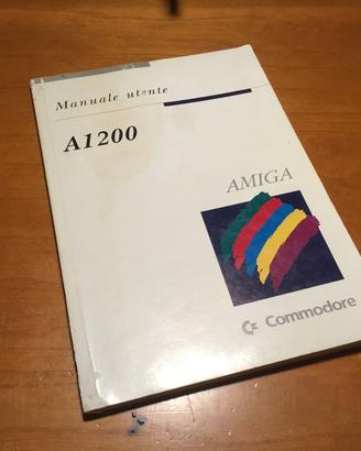 Manuale originale Commodore Amiga 1200 ITA
