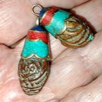 Ciondoli Rudaksha 2 Ciondoli Metallici 