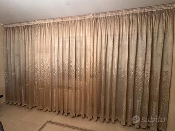 Tende di seta pura