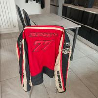 Giacca moto Spidi Leather in cordura e pelle TG. L