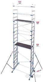 Trabattello in alluminio 