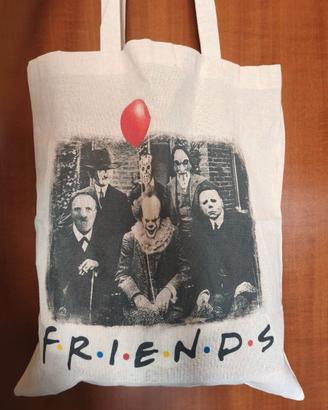 Borsa in tela Friends