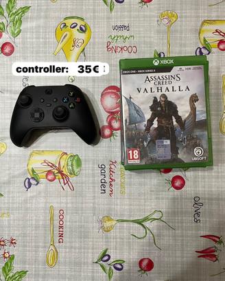 Giochi e controller Xbox series X