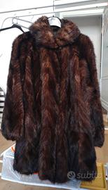 Pelliccia di visone di qualità boutique cappotto