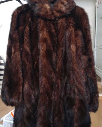Pelliccia di visone di qualità boutique cappotto