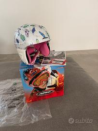 Casco sci Alpina bambina