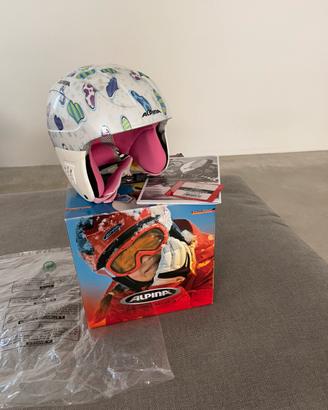 Casco sci Alpina bambina